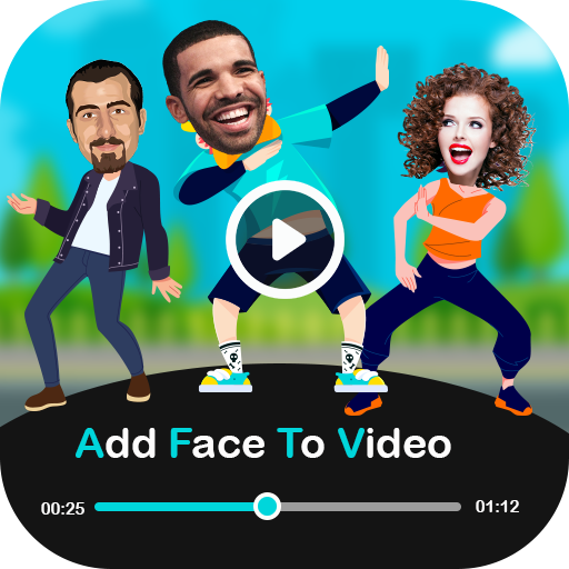 Add Face To Video - Funny Face Video Maker icon