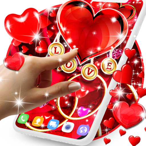 Romantic live wallpaper icon