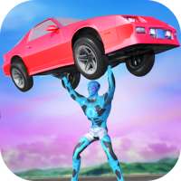 Car Kicker - Rope Hero Superhero