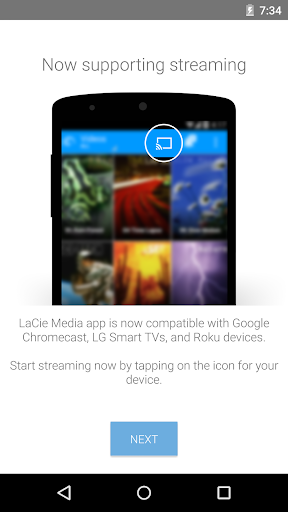 LaCie Media screenshot 4