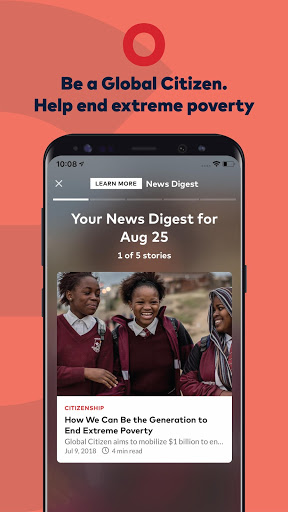 Global Citizen screenshot 1
