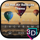 3D Hot Air Balloons Theme icon