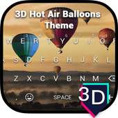3D Hot Air Balloons Theme