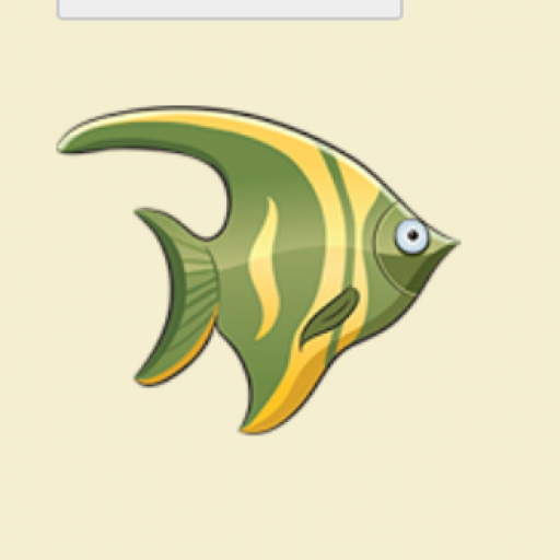 Fishing helping game icon
