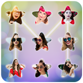 Photo patten password-lock screen icon