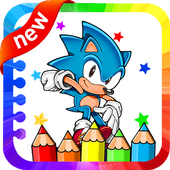 Coloring Game For Sonic 2018 icon