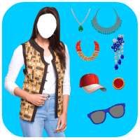 Women Jacket Suit Photo Maker