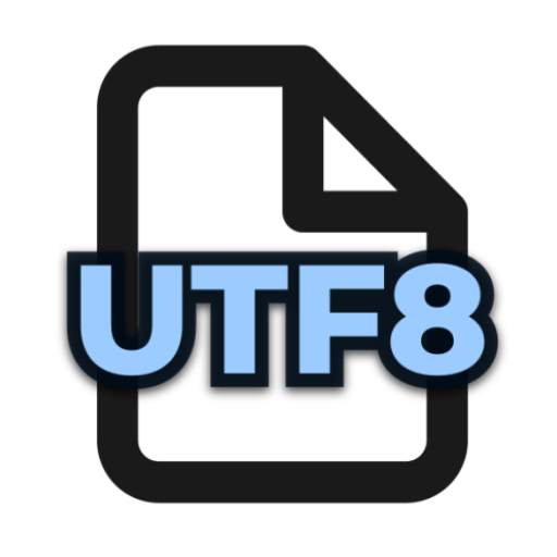 UTF-8 extractor - in any file icon