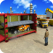 Dump Truck Crusher Junkyard - Monster Crane Driver icon