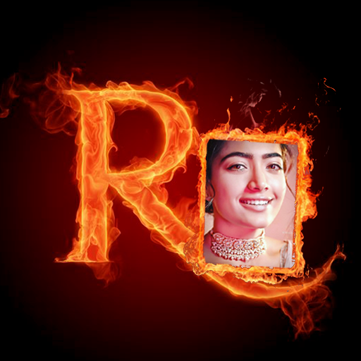 Fire text photo: Flaming Text icon