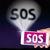 Sos! Flashlight simulator icon