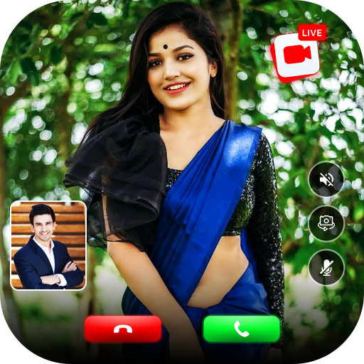Asian Girls Night Video Call Date Chat Meet icon
