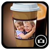 Coffee Cup Photo Frames on 9Apps