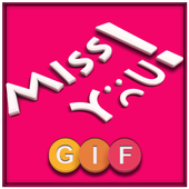 Miss You GIF 2018 icon