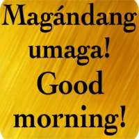 English Filipino Gold For WhatsApp - WAStickerApp