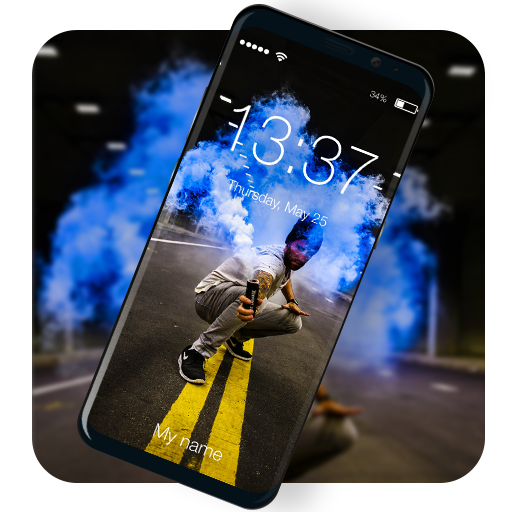 Flare Smoke Lock Screen icon