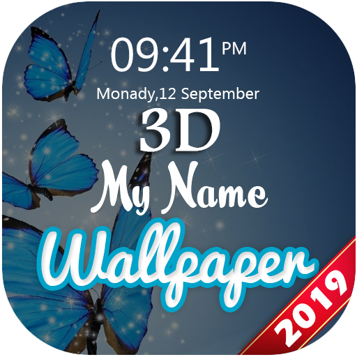 My Name 3D Live Wallpaper أيقونة