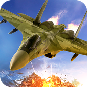 Jet Fighter Air Attack 3D Game Fly F18 Flight Free icon