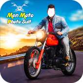 Men Moto Photo Suit