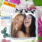 Calendar photo frame 2018 icon