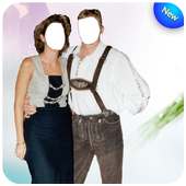 Fashionable Couple Photo Suit