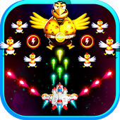 Chicken Shooter: Space Shooter icon