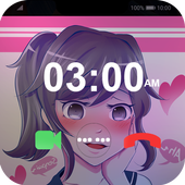 Fake Call Video : Yandere School Senpai Simulator icon