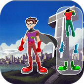 Super Titans Go Dress up icon