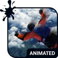 Skydiving Animated Keyboard   Live Wallpaper on 9Apps