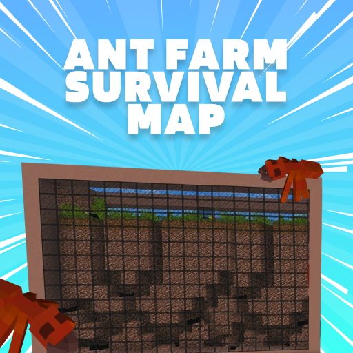Ant Farm Survival Map for Minecraft أيقونة