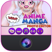 Anime Manga Face Fashion icon