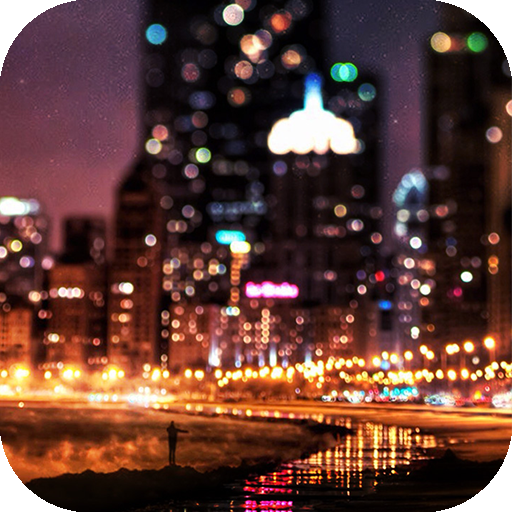 Night Fireworks Live Wallpaper icon