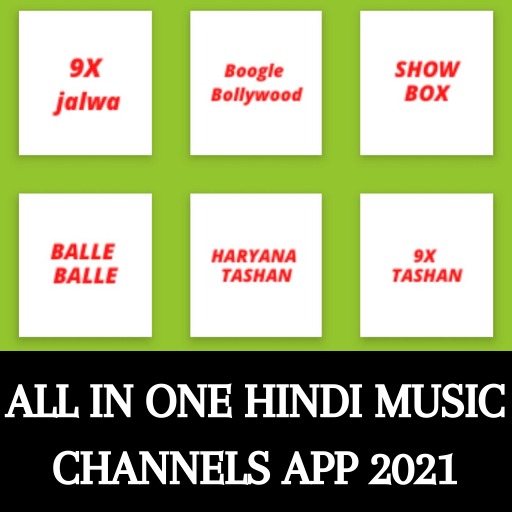 All in one live hindi music channels App 2021 icon