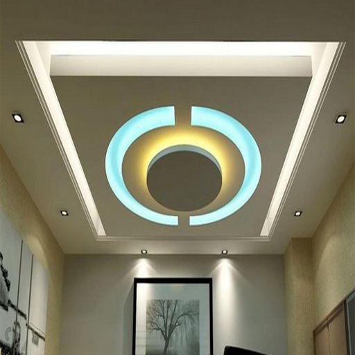 House ceiling design icon