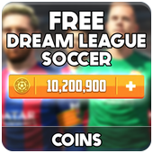 Free Coins Dream League Game Hack : Prank आइकन