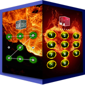 App Locker Fire Theme icon