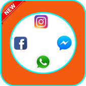 Dual space &amp;  Super app clone telephone 2019 icon