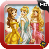 Princess Cinderella Wallpaper أيقونة