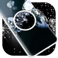 Diamond Clock Live Wallpaper on 9Apps