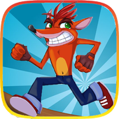 Jungle Bandicoot aventure Run icon