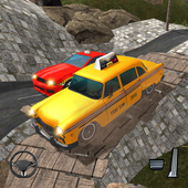 Offroad Climb Taxi Driver 2019 - Uphill Climb 3D icon