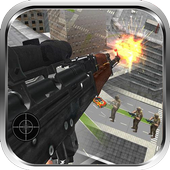 Sniper Shooting In Air icon