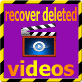 recover deleted videos Free icon