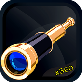 Super Zoom Real telescope HD 2018 icon