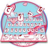 Cute Pink Kitty Cartoon Cat Keyboard Theme🐱 on 9Apps