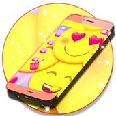Emoji 2018 SMS Theme icon
