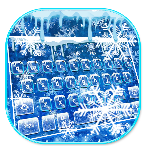 Snowflakes Keyboard Theme icon
