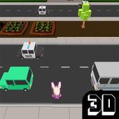 Cross Road City 3D icon