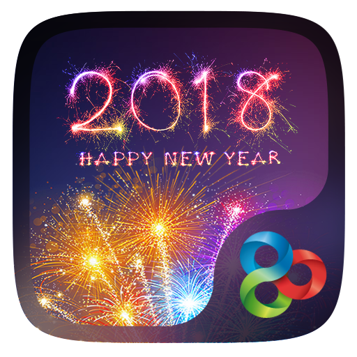 New Year Go Launcher Theme icon