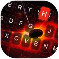 Galaxy Black Hole 3D Keyboard Theme on 9Apps